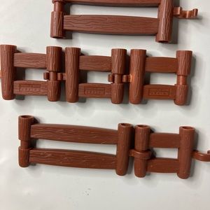 John Deere Ertl Farm Brown 6 Piece Fence Sections 98460